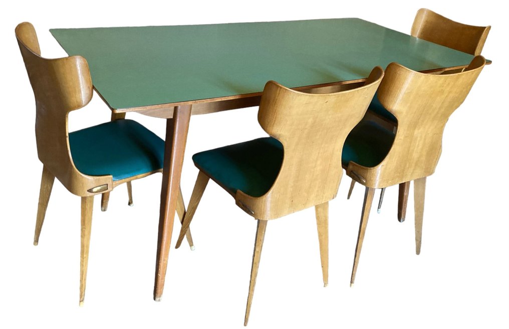 Tisch - Holz, Vintage-Tisch aus den 1950er Jahren #2.1