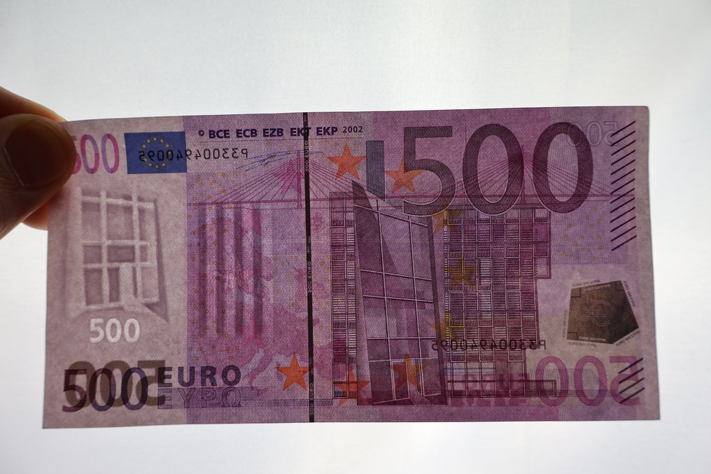 Unión Europea - Países Bajos. - 500 Euro 2002 - Duisenberg F001 #2.2