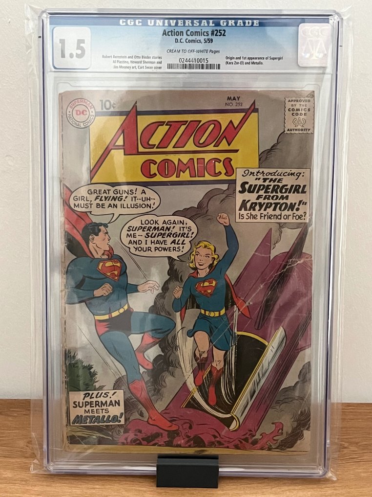 Action Comics 252 - 1 Graded comic - 第一版 - 1959 - CGC 1.5 #1.1