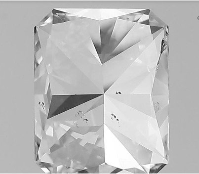 1 pcs Diamant - 2.00 ct - Radiant - K - SI1 #1.2