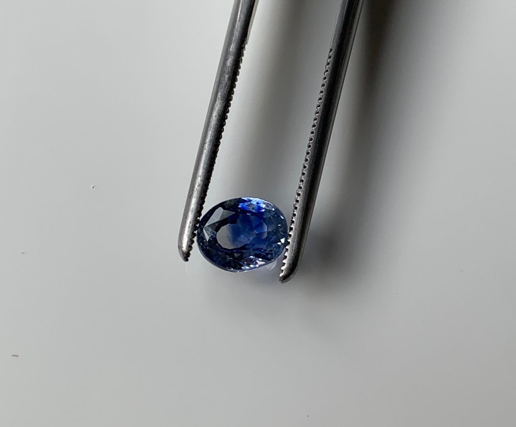 1 pcs Blauw Saffier - 1.55 ct #3.1