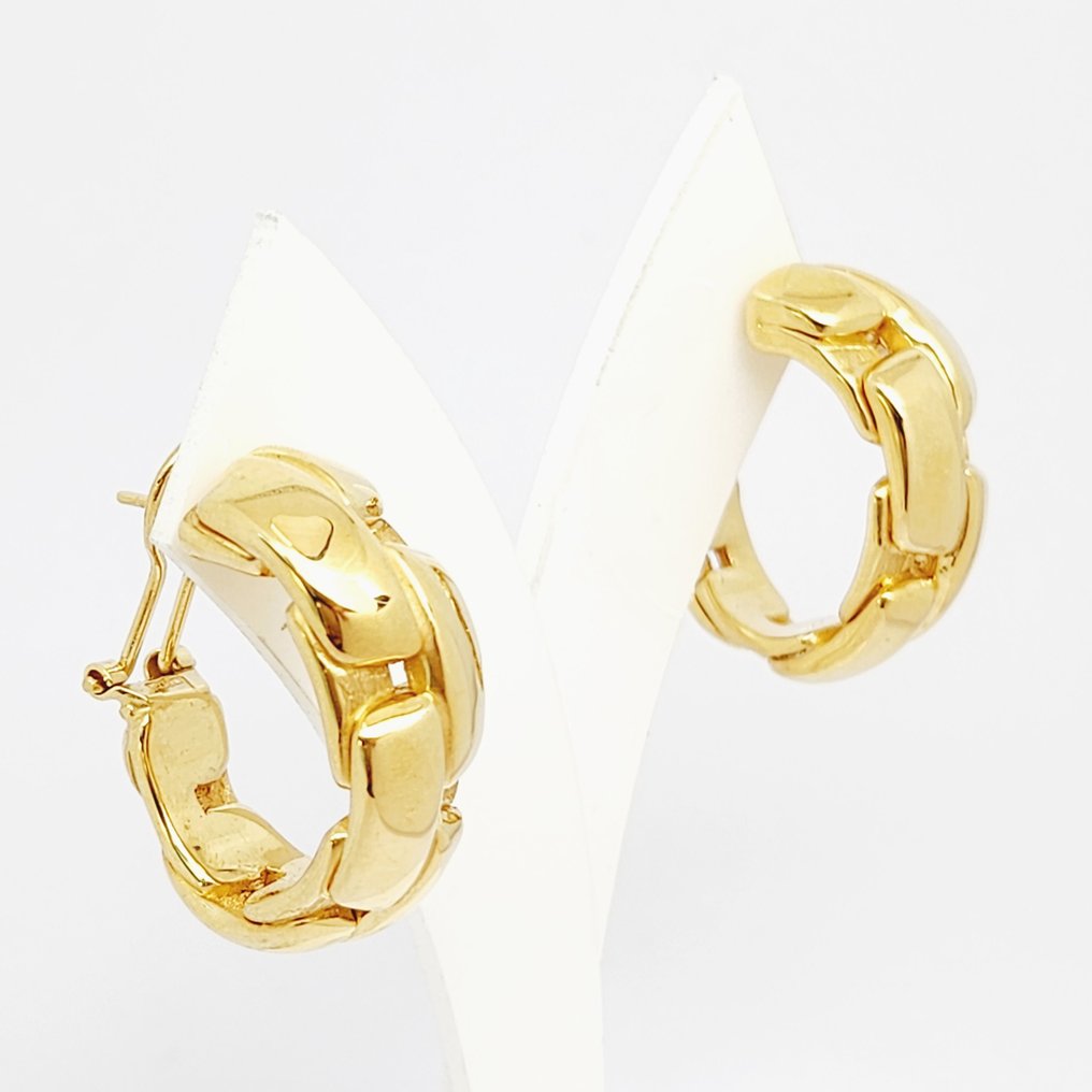 Oorbellen - 18 karaat Geel goud #1.0