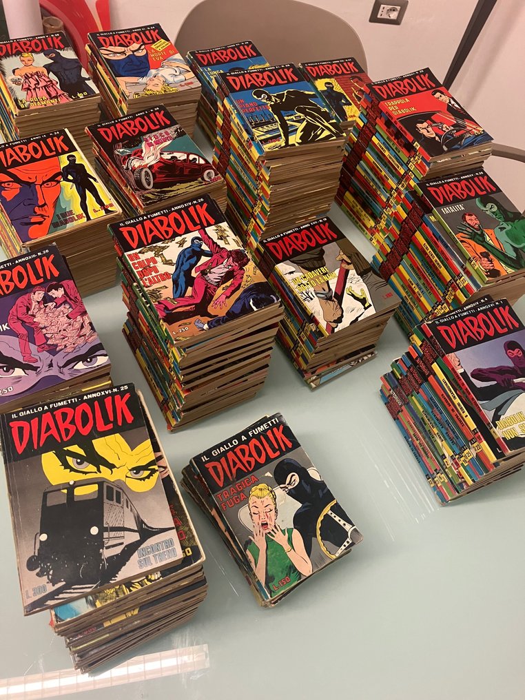 Diabolik - numeri/titoli vari come in descrizione - 276 Comic - 1966/1978 #1.0