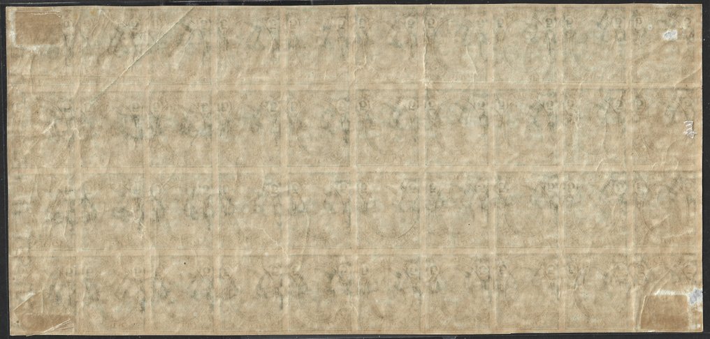Königreich Italien 1906 - Ungezähnter Block, Buchstaben mit Wasserzeichen - Sassone 81e #2.1