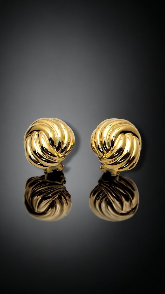 Cellini - Earrings 18k Gold Cellini #1.2