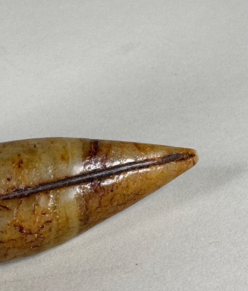 A fine nephrite ornament - jade - Chine - Dynastie Qing (1644–1911) #3.2