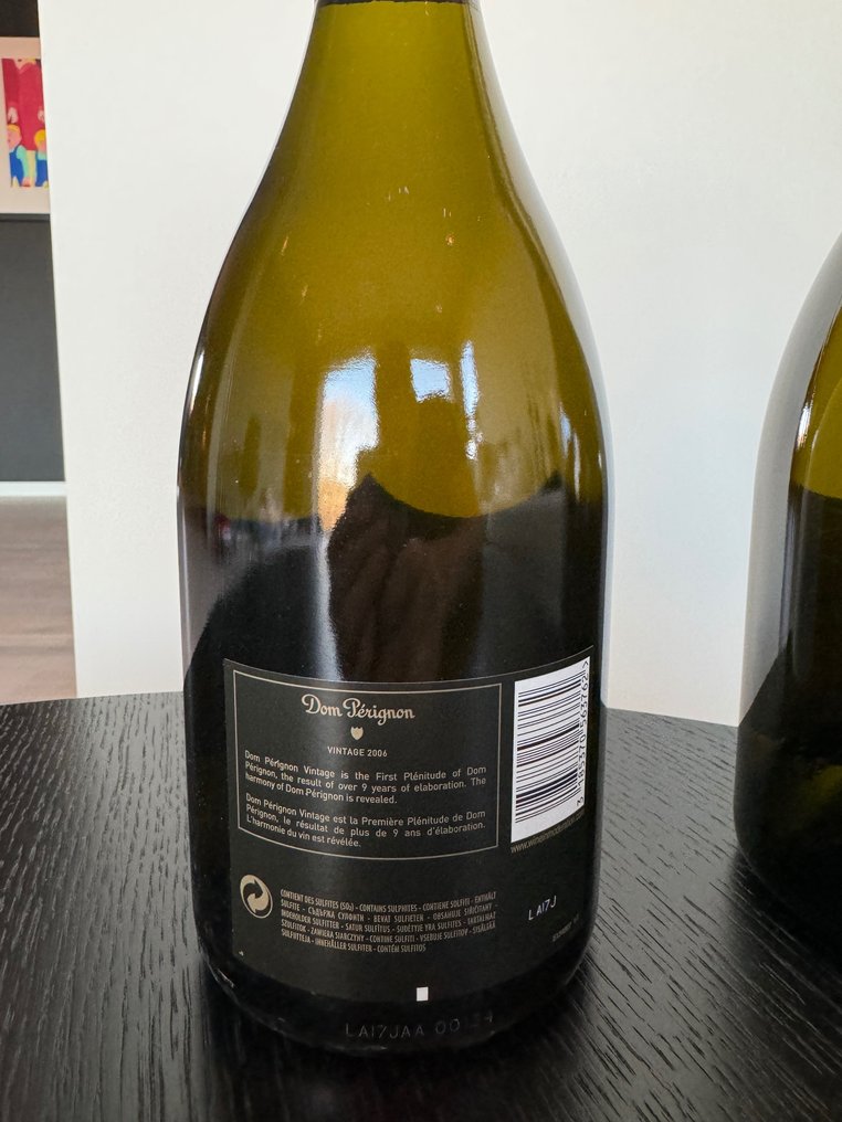 2006, 2012 Dom Perignon - Champagne Brut - 2 Flaskor (0,75L) #2.1