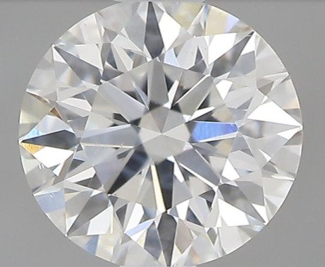 1 pcs Diamant - 0.50 ct - Rund - E - SI1, EX/EX/EX/NONE *Low Reserve Price* #1.1