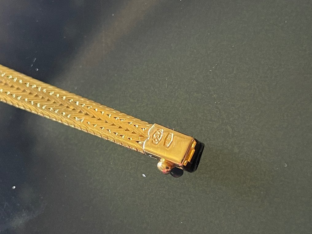 Armband - 18 kt Gult guld Safir #2.2