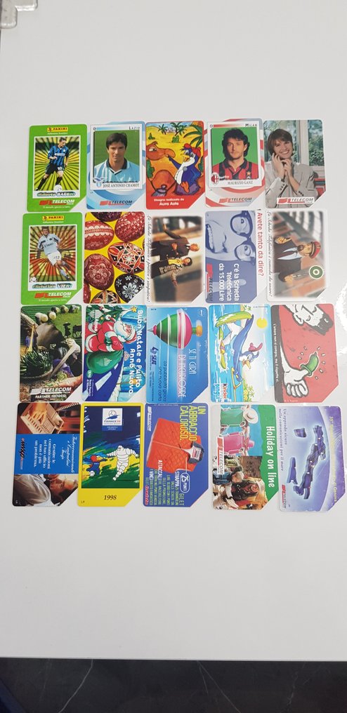Collectie telefoonkaarten - Collectie (80) diverse visitekaartjes - Brand unknown #2.1