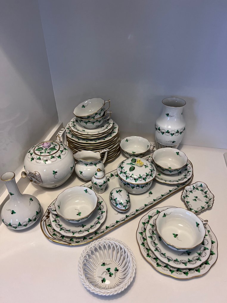 Herend - Tea service (34) - Persil/Parsley - Porcelain #2.1