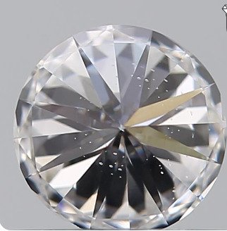 1 pcs Diamante - 0.50 ct - Redondo - D (incoloro) - SI1, GOOD/EX/VG/STRONG *Low Reserve Price* #1.2