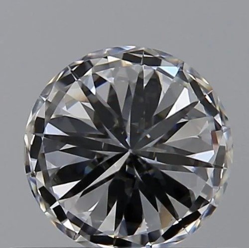 1 pcs Diamant  (Natural)  - 0.52 ct - Rotund - E - VVS1 - GIA (Institutul gemologic din SUA) - *3EX* #1.2