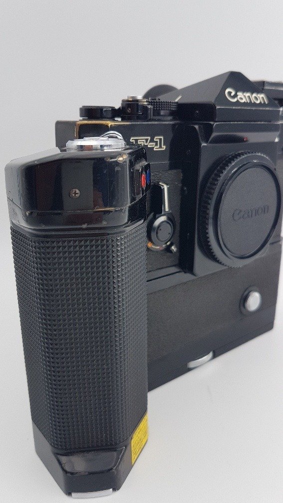 Canon F1 Old + Canon Motor Drive +New Seals Analoge Kamera #3.2
