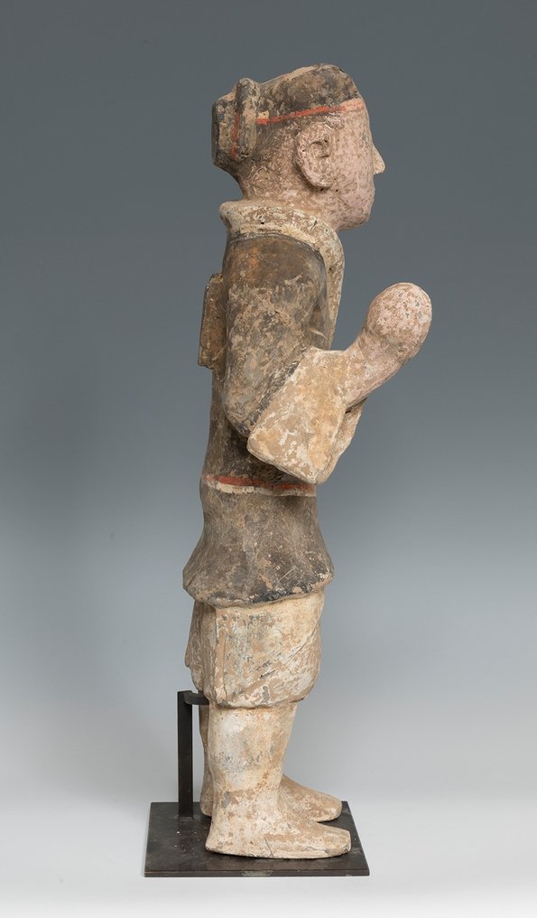 Oldtidens Kina Terrakotta Han Warrior med TL-test og spansk eksportlisens. 50 cm #2.1