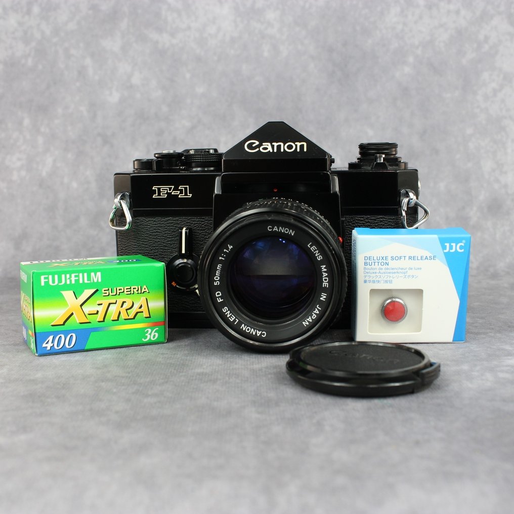 Canon Old F1+ FD 50mm 1:1.4 Analog kamera #1.1
