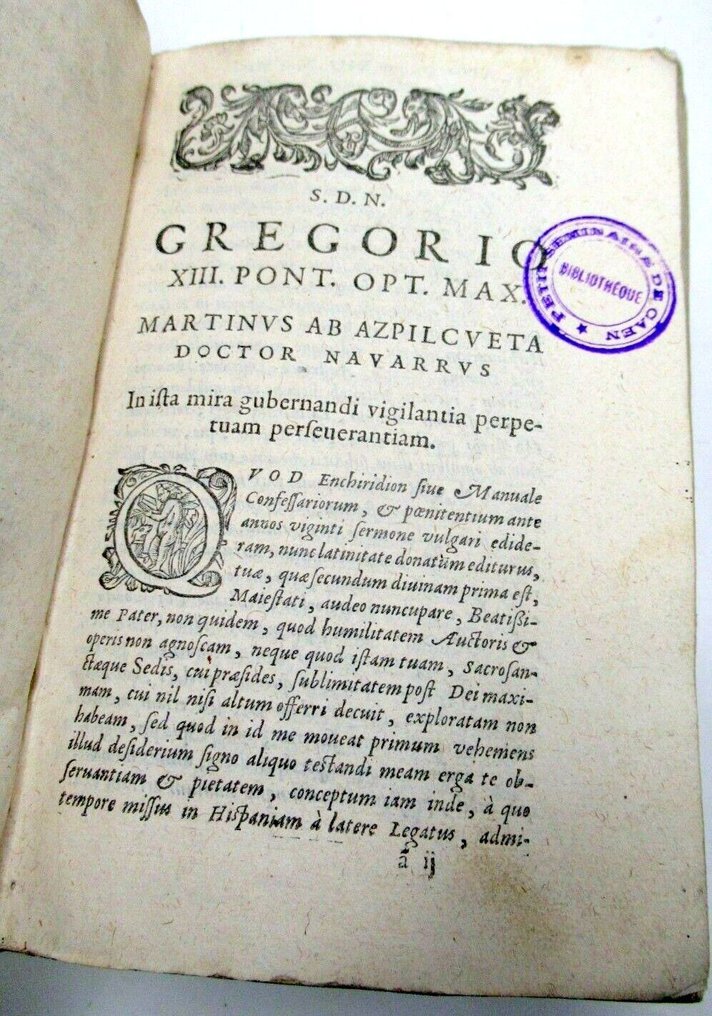 Martin d'Azpilcueta - Manuale Confessionarum et Poenitentium - 1609 #1.2