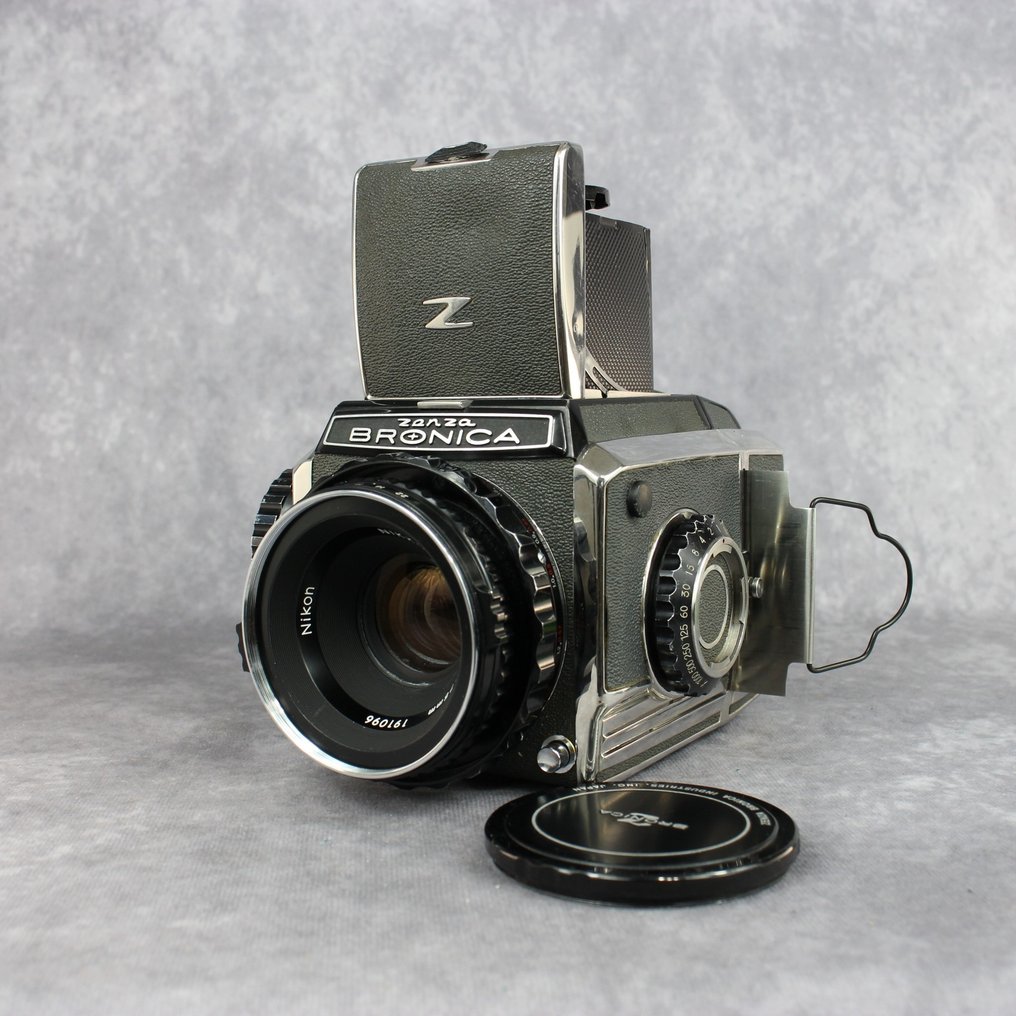 Zenza Bronica + Nikkor-P 75mm F/2.8 Lens 120/mellemformat kamera #1.2