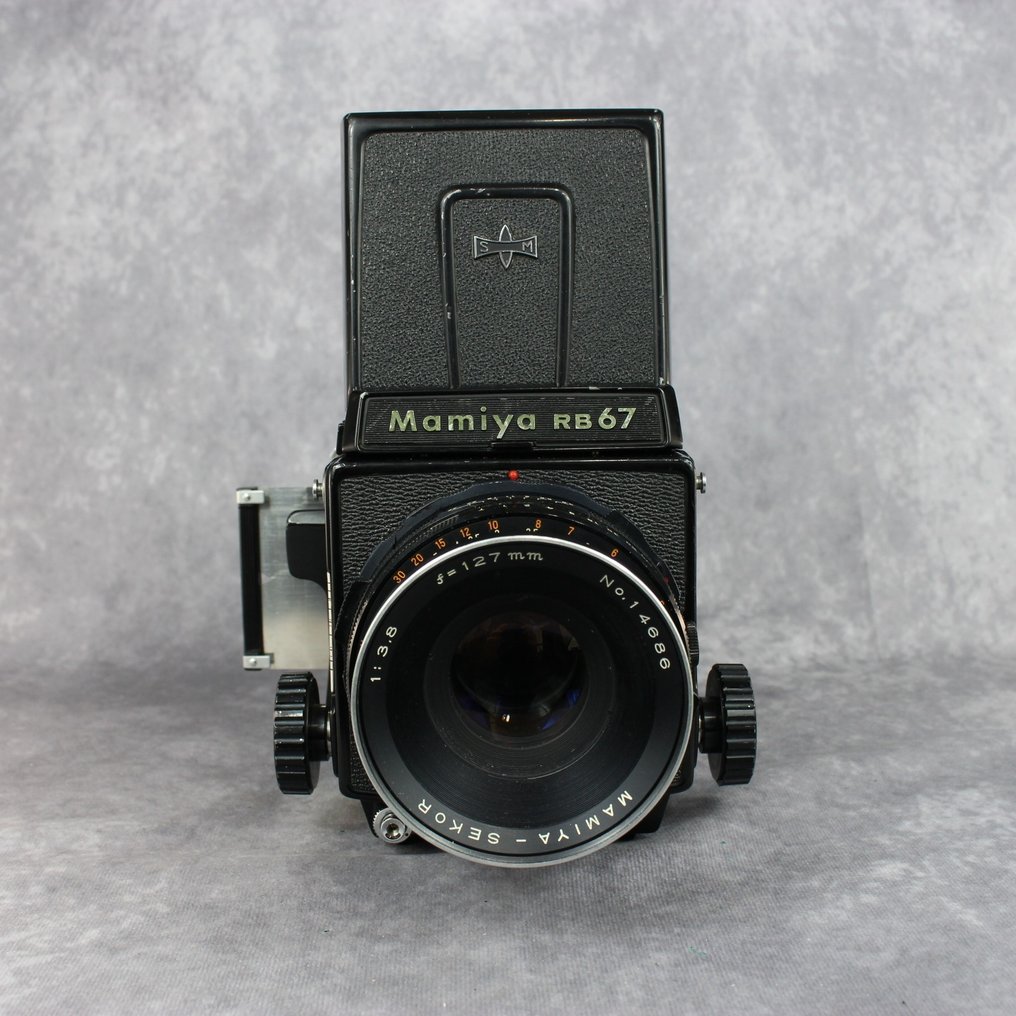 Mamiya RB67 + Mamiya-Sekor    1:3.8 F=127mm 120 / medium formaat camera #1.2