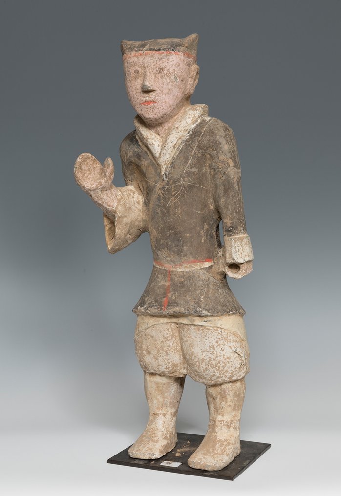 Oldtidens Kina Terrakotta Han Warrior med TL-test og spansk eksportlisens. 50 cm #1.2