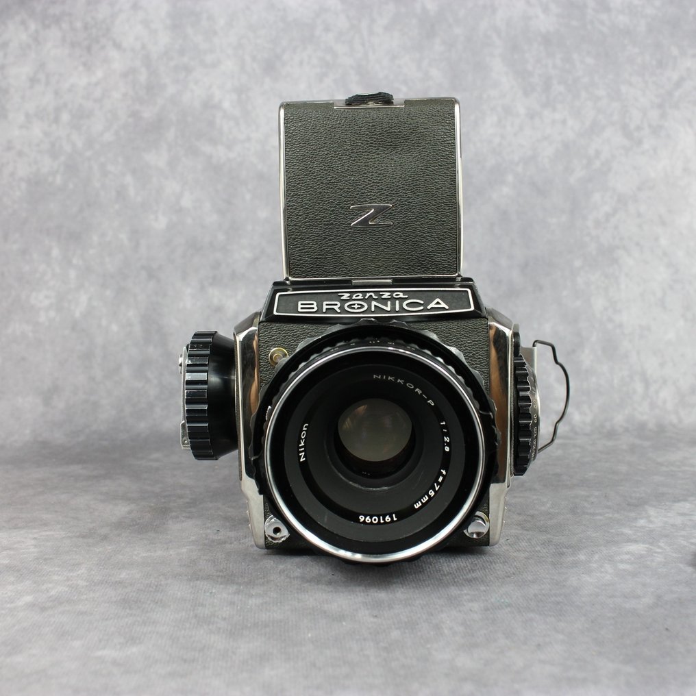 Zenza Bronica + Nikkor-P 75mm F/2.8 Lens 120/mellemformat kamera #2.1
