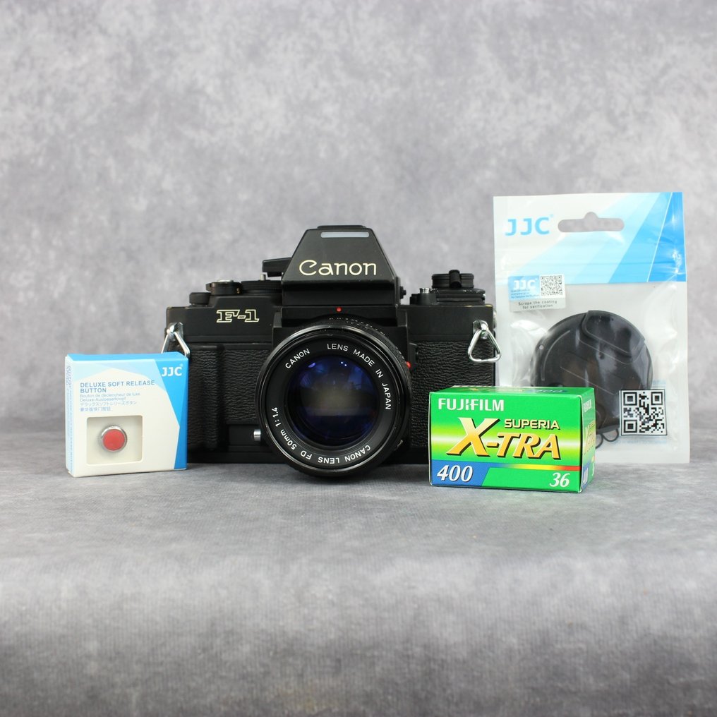 Canon New F1+ FD 50mm 1:1.4 Analog kamera #1.1