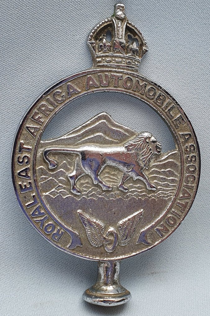 Odznaka - Motorkap embleem - Royal East Africa Automobile Association - Wielka Brytania - Republika Południowej Afryki - wczesny wiek XX (I wojna światowa) #1.1