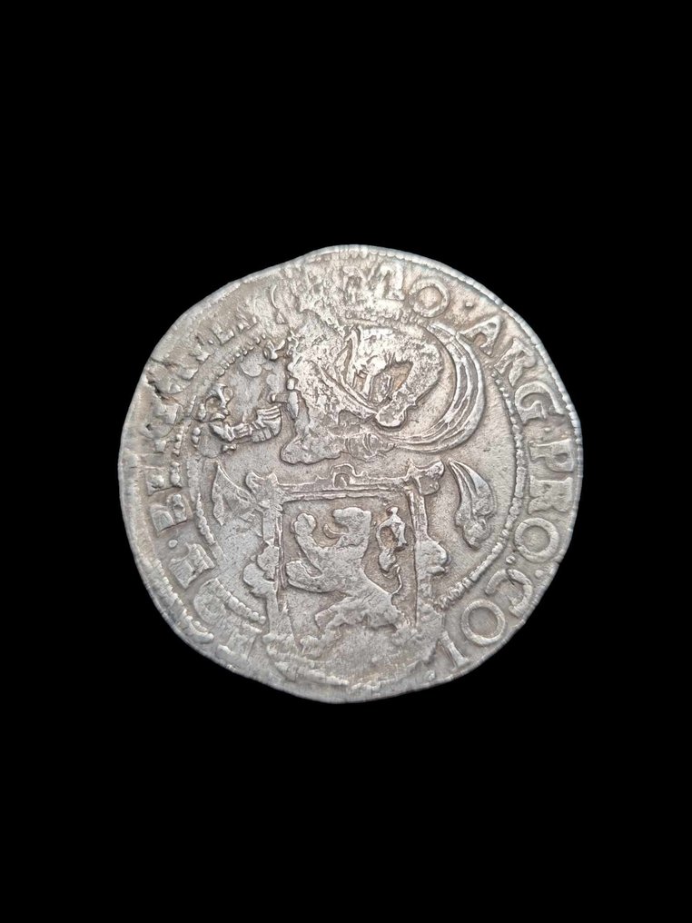荷蘭，烏特勒支. Leeuwendaalder 1639/37 - R4, ongekroonde leeuw #1.1