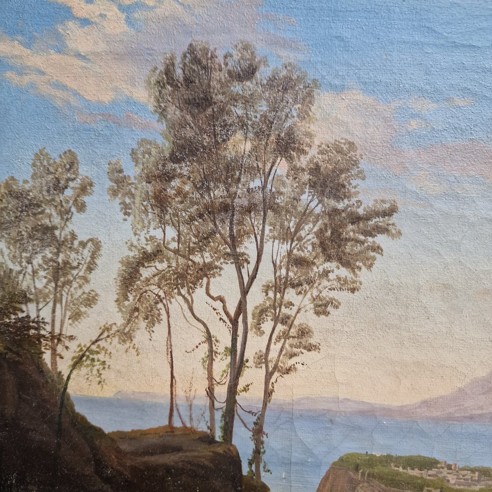 Scuola napoletana (XIX) - Veduta di Napoli #2.1