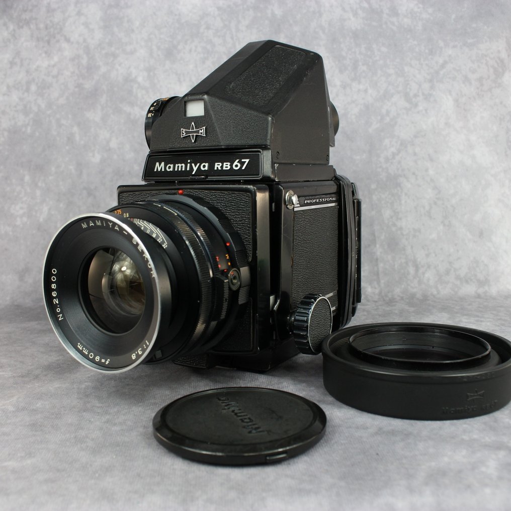 Mamiya RB67 + Mamiya-Sekor    1:3.8 F=90mm 120N-Mittelformatkamera #1.1