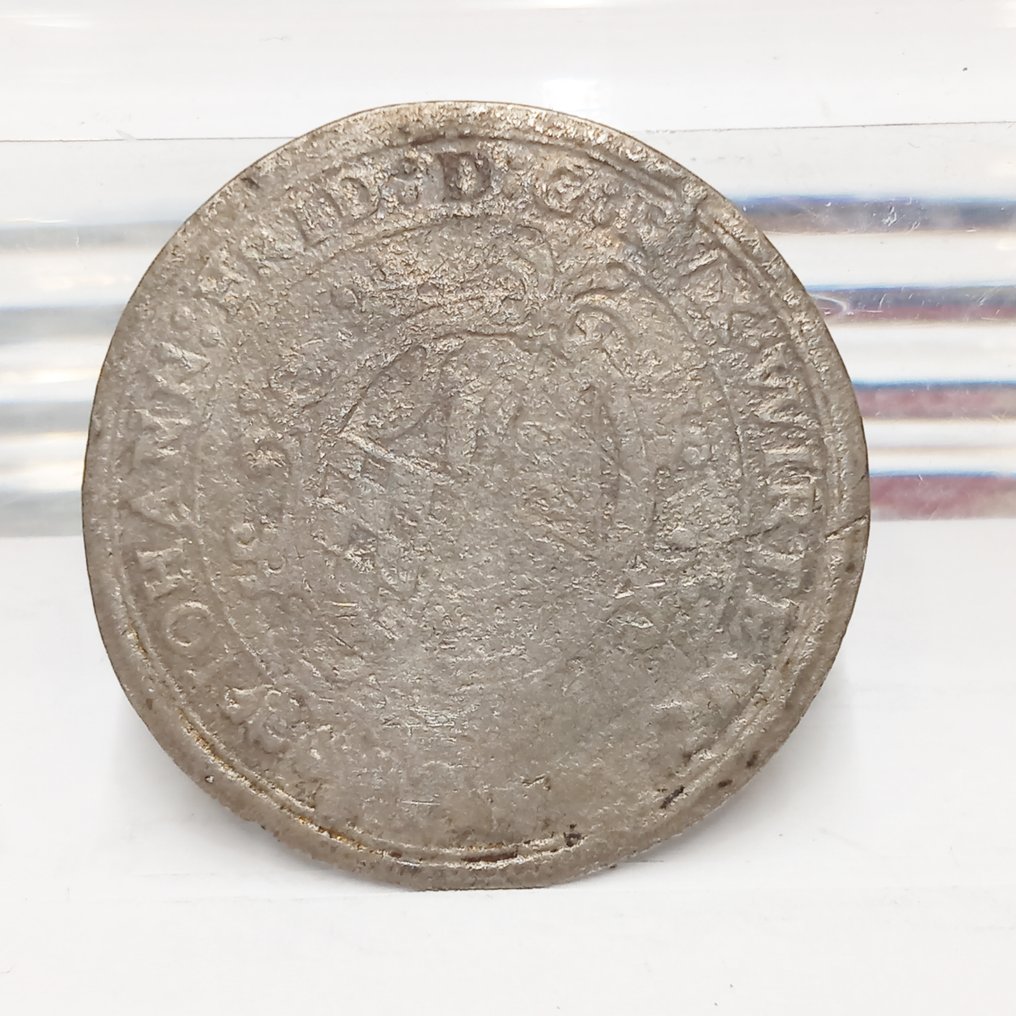德國，符騰堡. Johann Friedrich. 60 Kreutzer (1 Gulden) , Hirschgulden 1622 #2.1