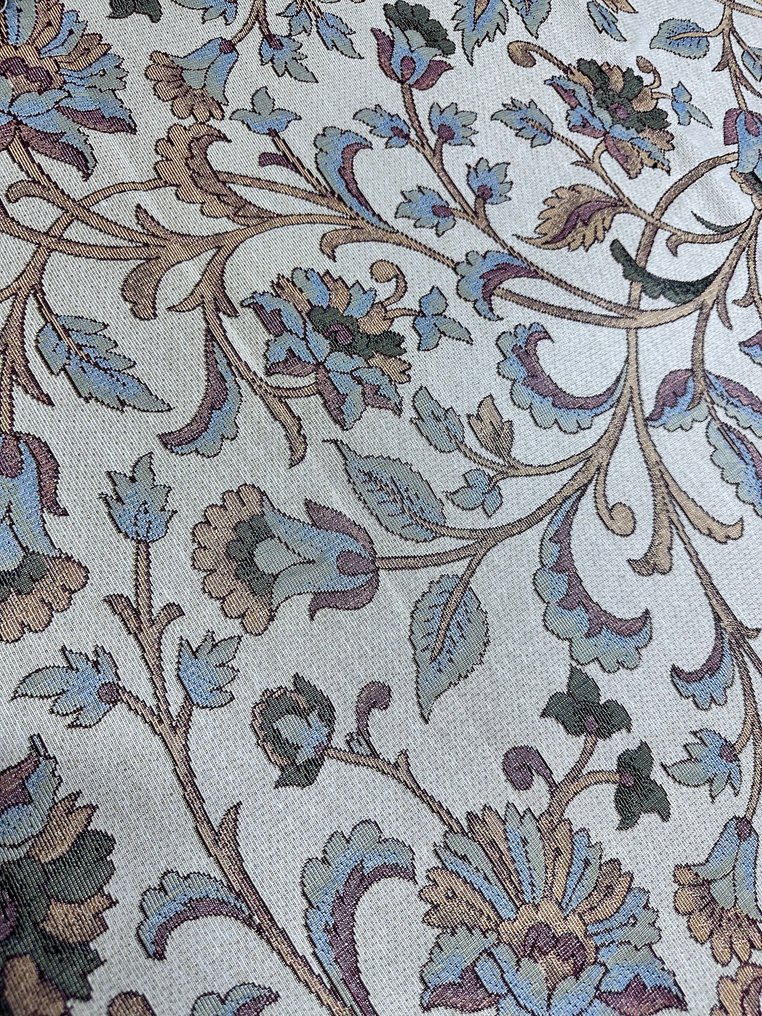 美味的乡村提花古巴绒多彩图案圣卢西亚织物 - 室内装潢面料  - 3 m - 2.6 m #4.3