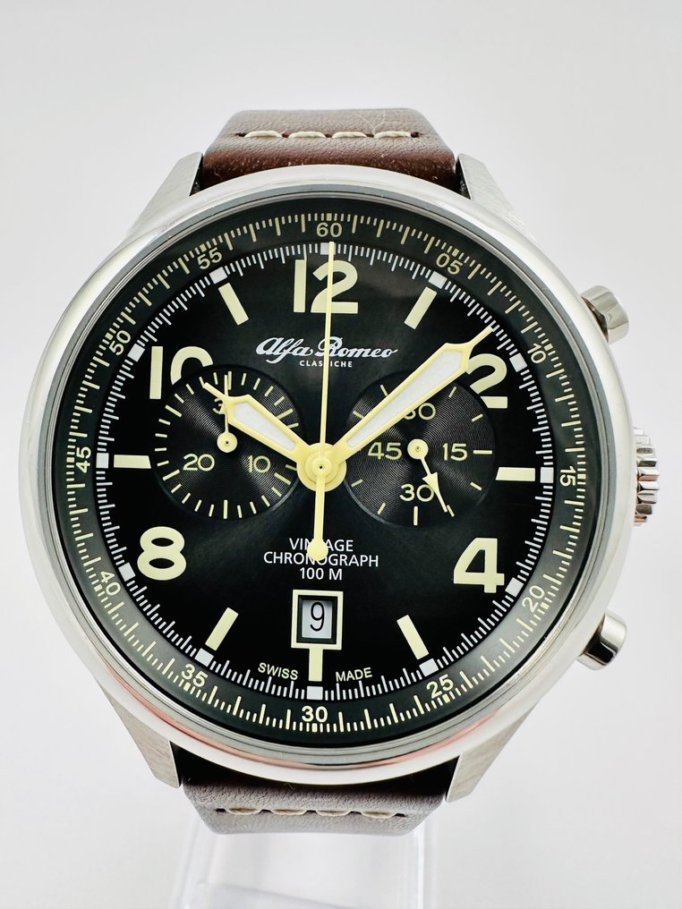 Watch - Alfa Romeo - Alfa Romeo Classiche Chronograph Swiss made Watch ...
