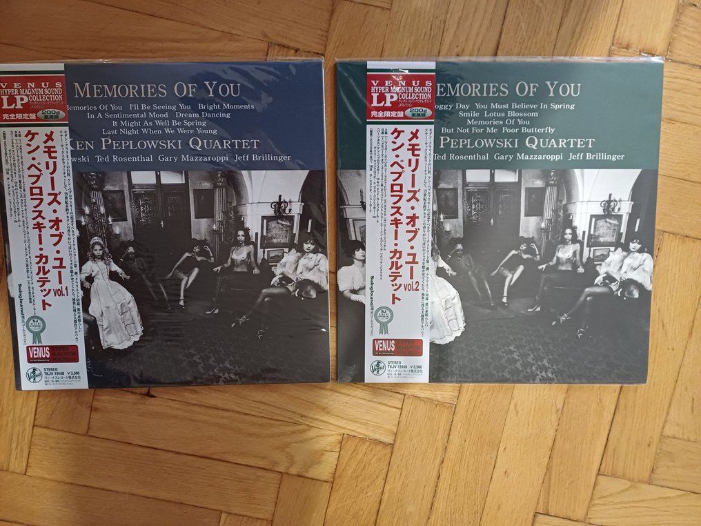 Ken Peplowski Quartet - Memories Of You vol.1 & 2 - Disco in vinile - 200 grammi - 2007 #1.1