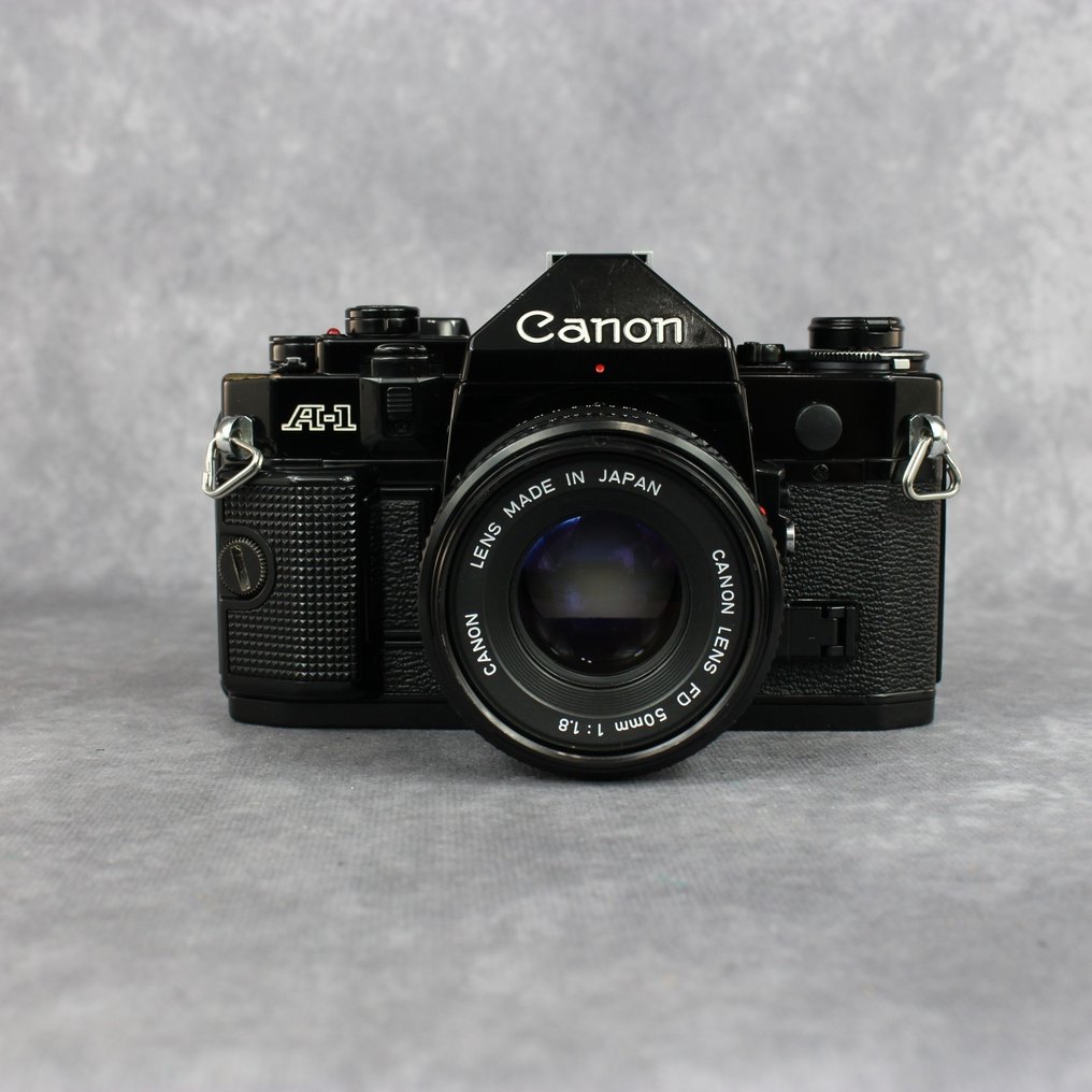 Canon A-1 + FD 50mm 1:1.8 Appareil photo argentique #2.1