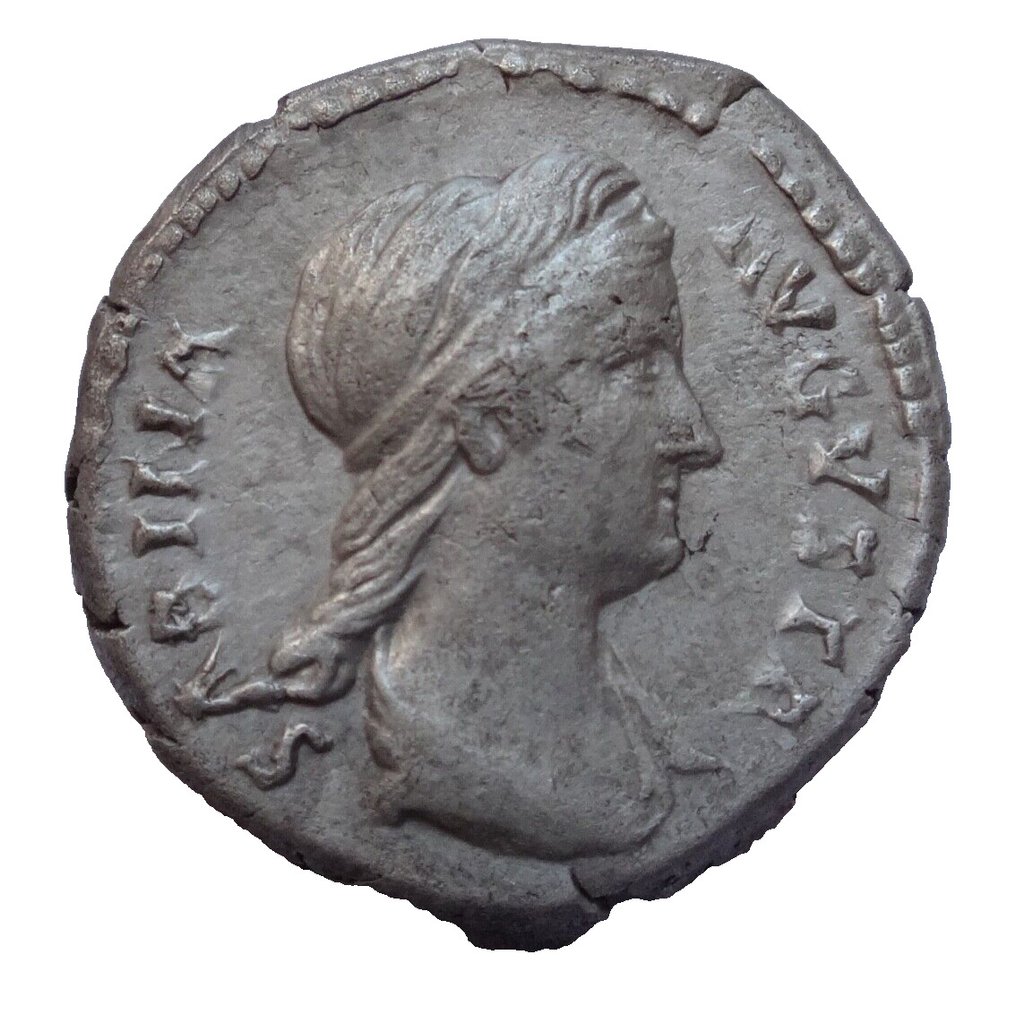 Imperio romano. Sabina (Augusta, 128-136 d.C.). Denarius #1.1