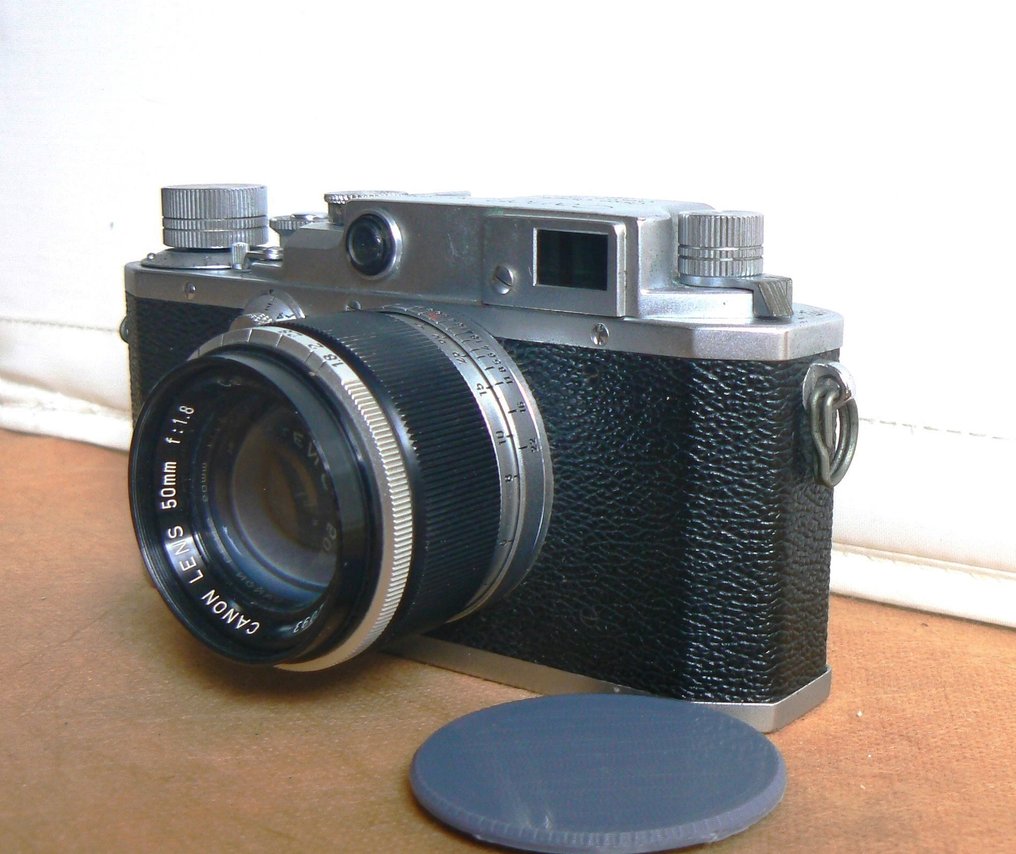Canon IId + 1.8/50mm - 1952. Câmera telémetro #2.2