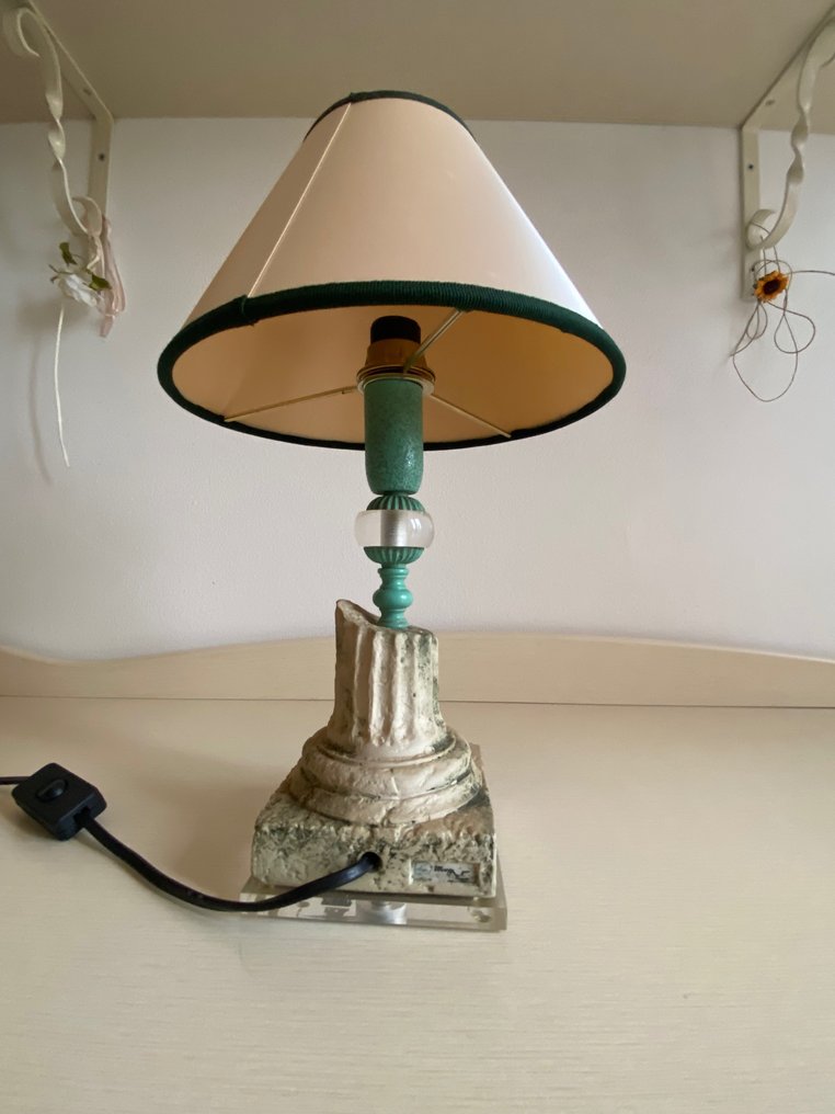 Giulia Mangani - Lampe de table - Laiton, Verre, Sanctuaire en bord de route #3.2