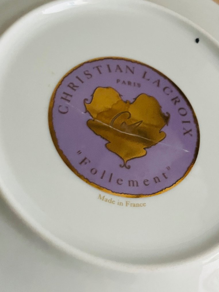 Christian Lacroix - Πιάτο (4) - Follement - Πορσελάνη #3.2
