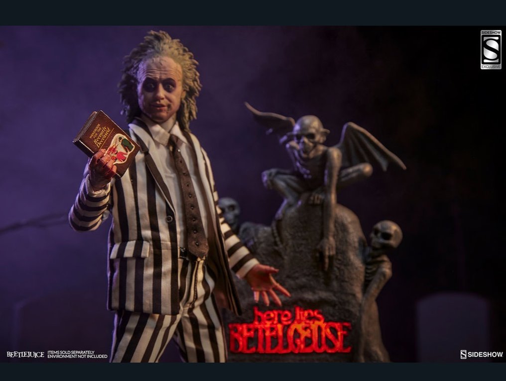 Sideshow Collectibles - Beetlejuice - & Tombstone 2 of SET 1/6 Scale Figure - 1:6 #1.3