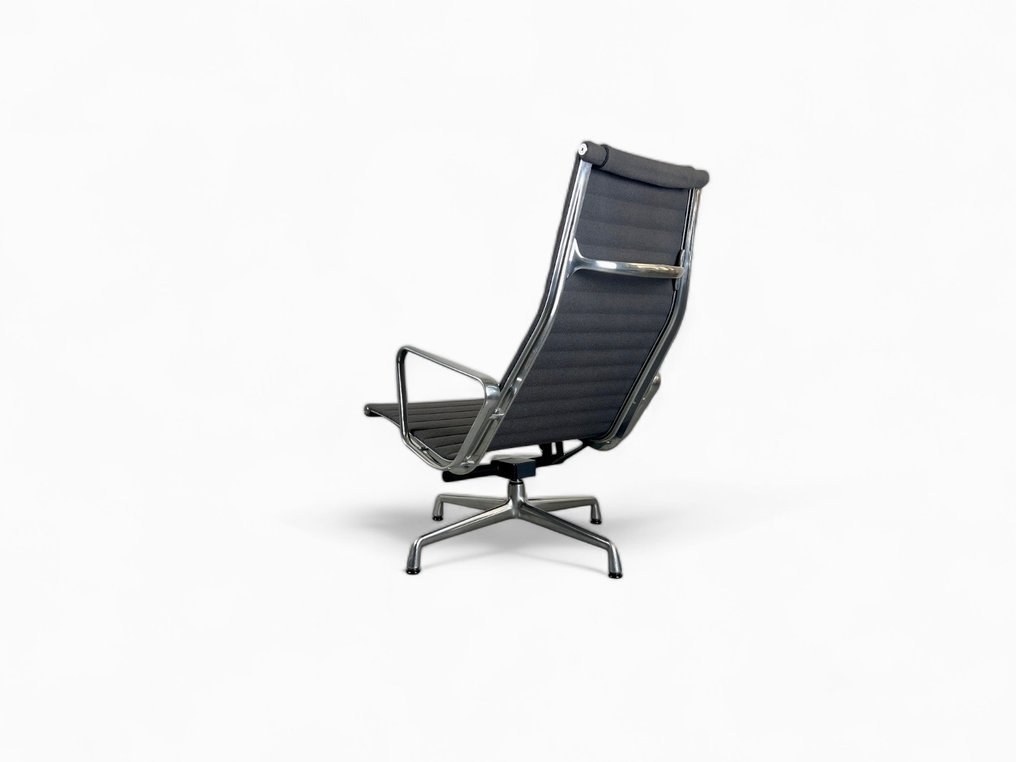 Vitra - Charles & Ray Eames - Sedia a sdraio - EA124 - Alluminio, hopzak #2.1