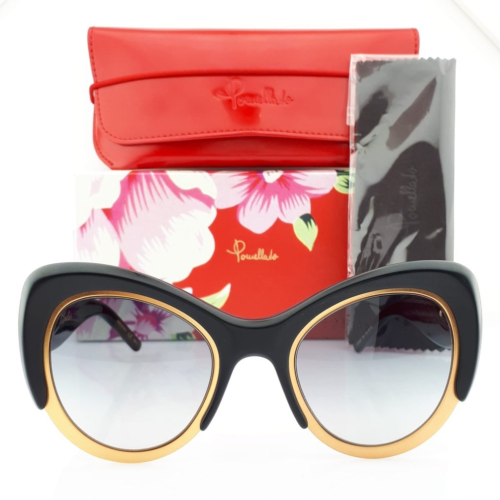 Pomellato - Cat Eye Black & Gold Tone "NEW" - Óculos de sol Dior #1.2