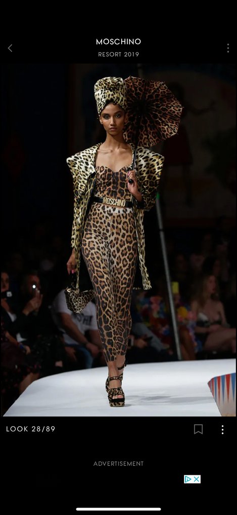 Moschino Couture! - Resort 2019 Runway Collection - Jas #2.1