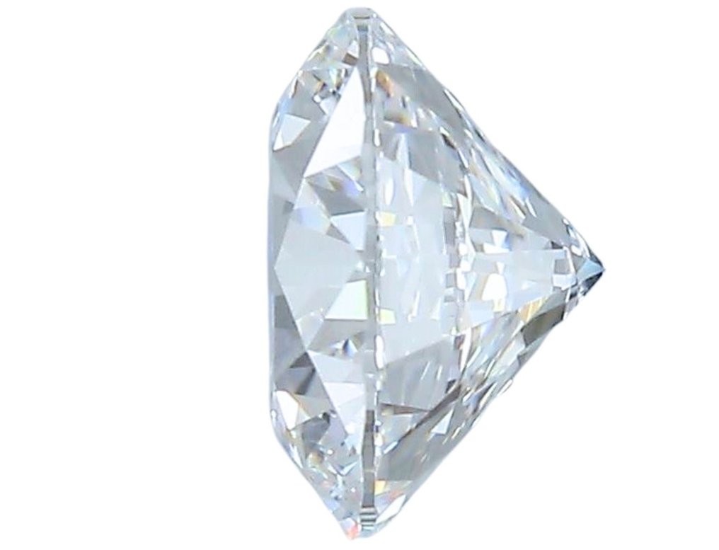 1 pcs Diamante  (Natural)  - 0.90 ct - Redondo - D (incoloro) - IF - Gemological Institute of America (GIA) #2.2