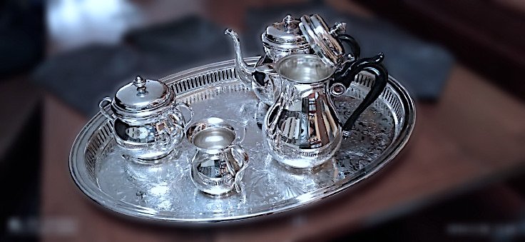 Christofle - 整套咖啡杯具 - 鍍銀 #1.1