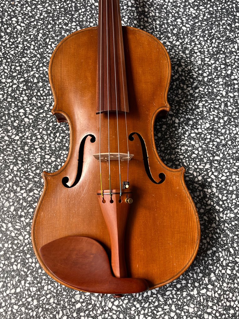 Labelled G. Walch Dresden Radebeul - Hele Viool -  - Violin - Germany #1.1