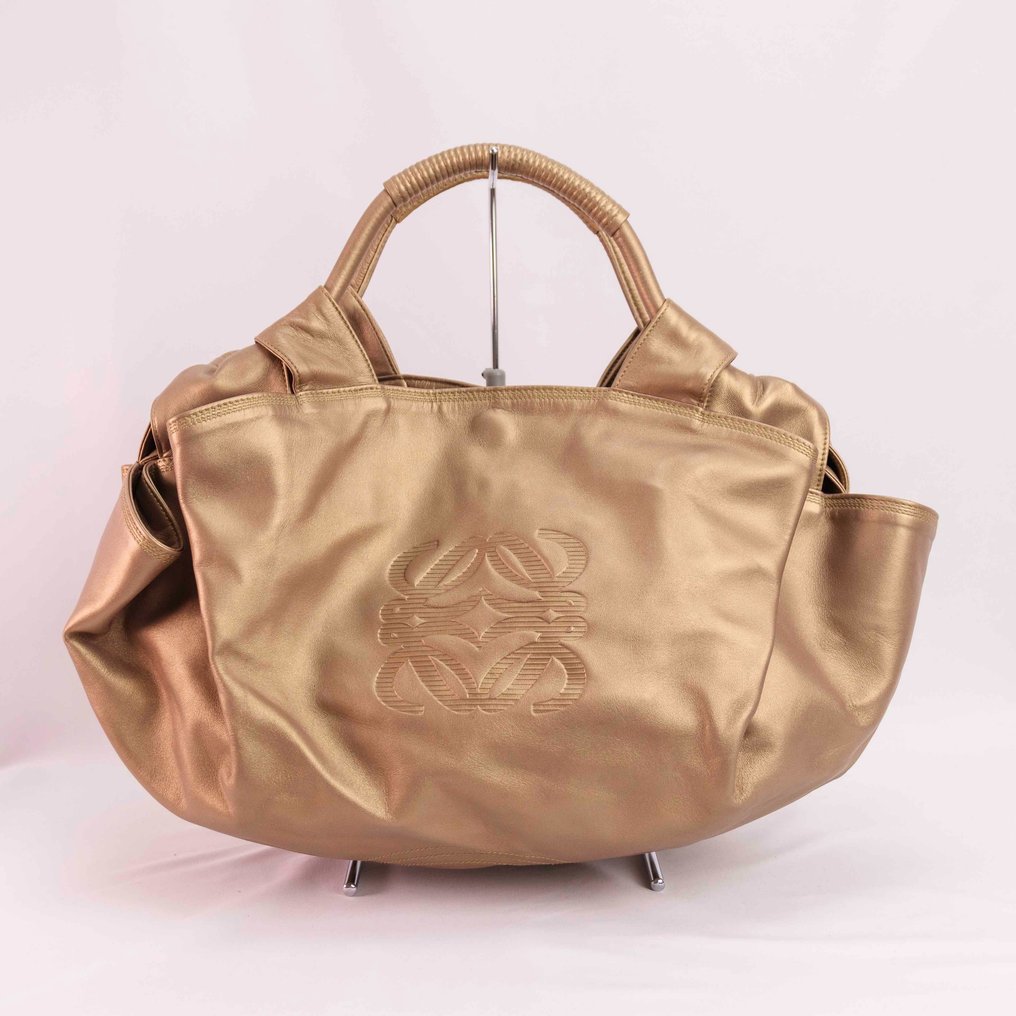 Loewe - Leather Nappa Handbag Champagne Gold - Shoulder bag #1.2