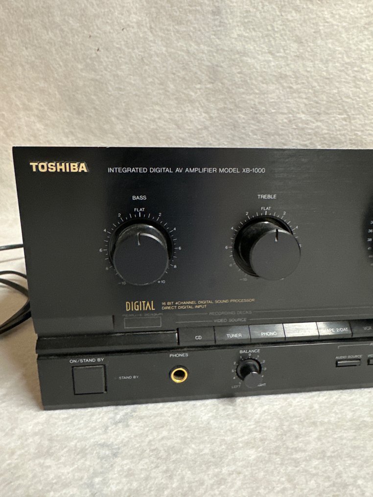 Toshiba - XB-1000 - Ψηφιακό AV Ενσωματωμένος ενισχυτής στερεάς κατάστασης #1.2