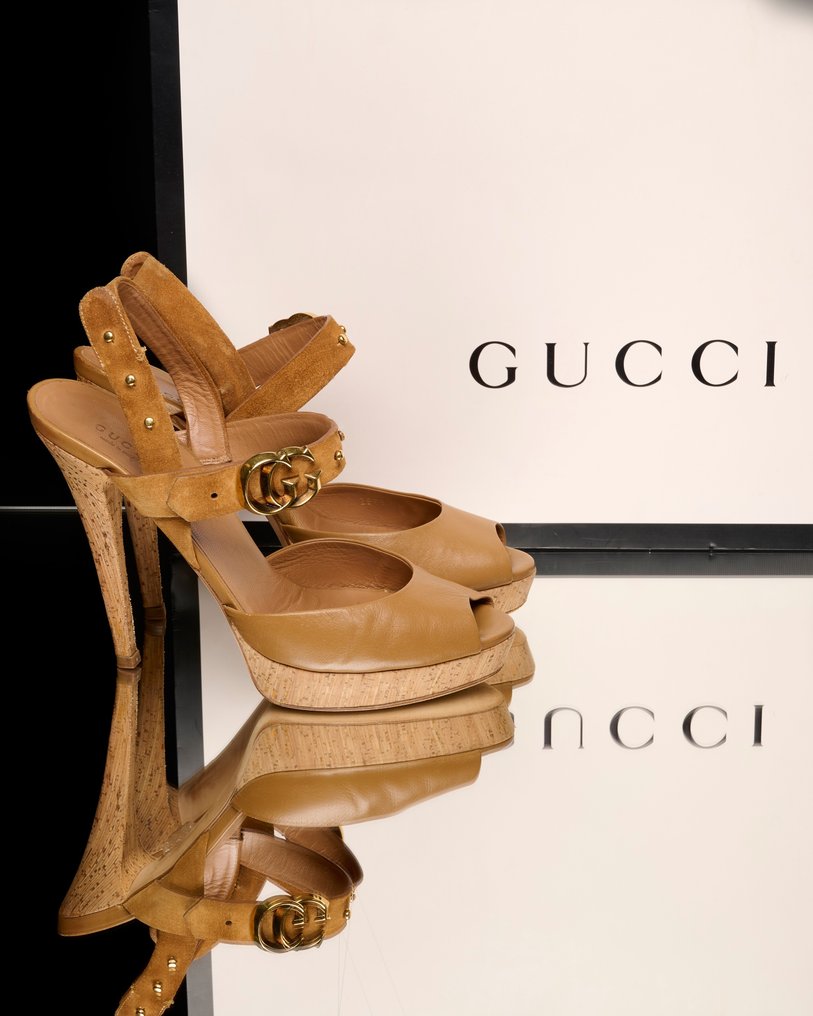 Gucci - 高跟凉鞋 - 尺寸: Shoes / EU 40 #1.1