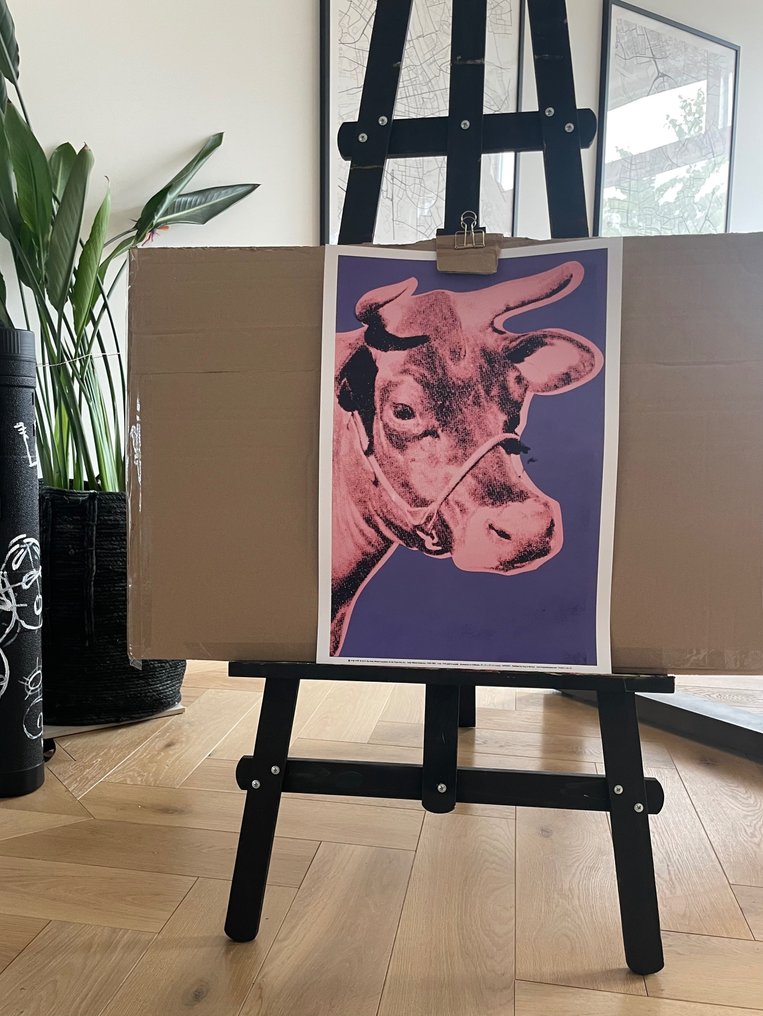 Andy Warhol (after) - Cow, 1976 (pink & purple), Copyright 2013 #1.0